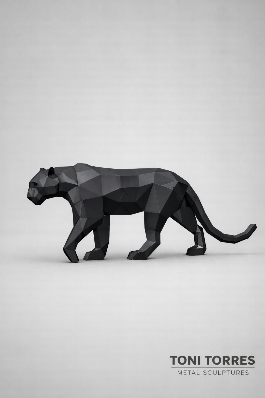 Diseño de Pantera en acero por Toni Torres